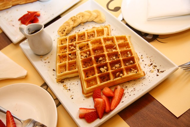 Waffle afternoonish